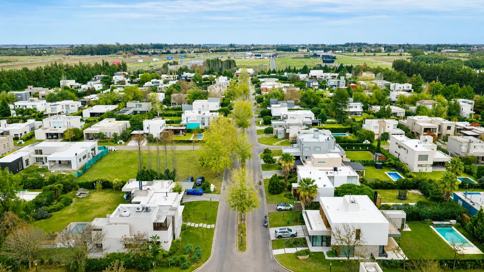 Aguadas Barrio Cerrado, Funes — vista del barrio
