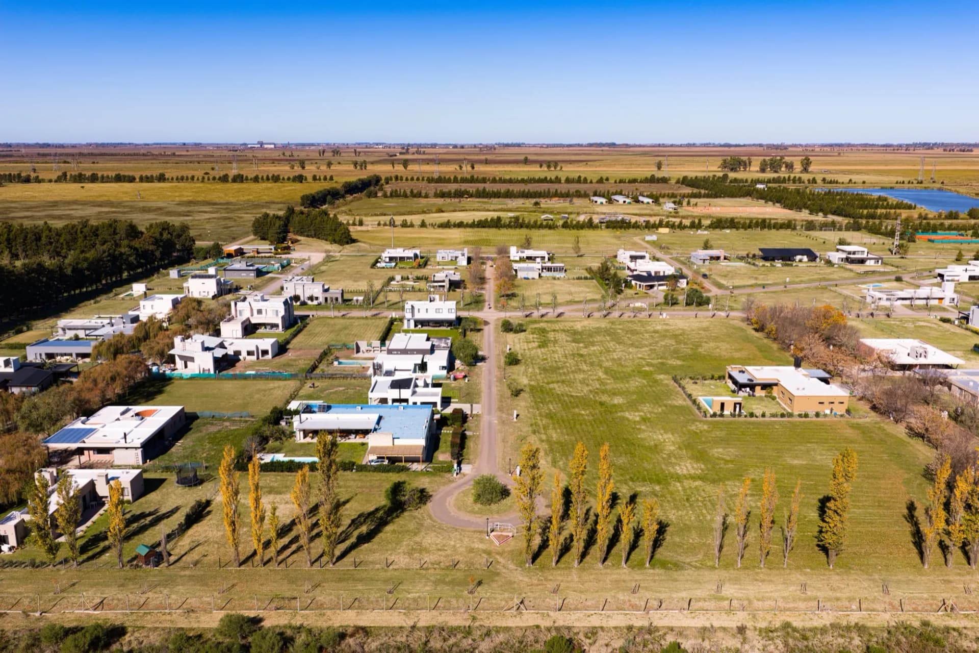 Haras de Funes Club de Campo, Funes — vista del barrio