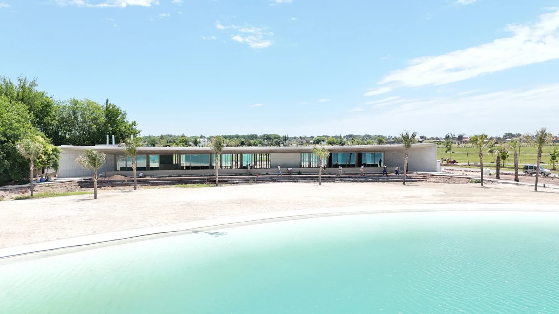 Vida Lagoon — Barrio con Laguna Cristalina, Funes — vista del barrio
