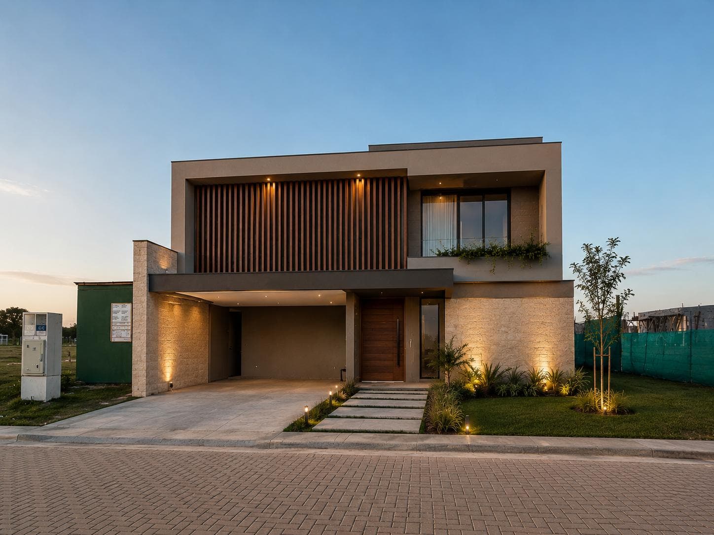 Casa en venta en construcción de 3 Dormitorios en Funes Lakes