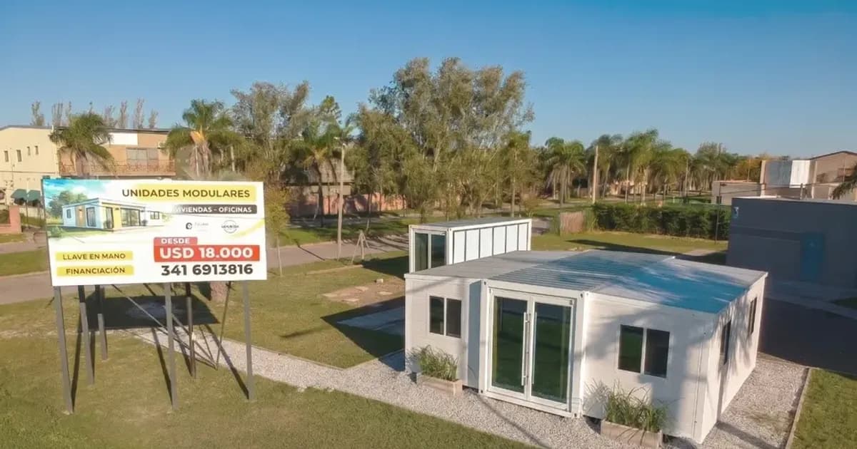 Casas modulares en Roldán y Funes: el showroom de Tierra de Sueños 2, precios y permisos