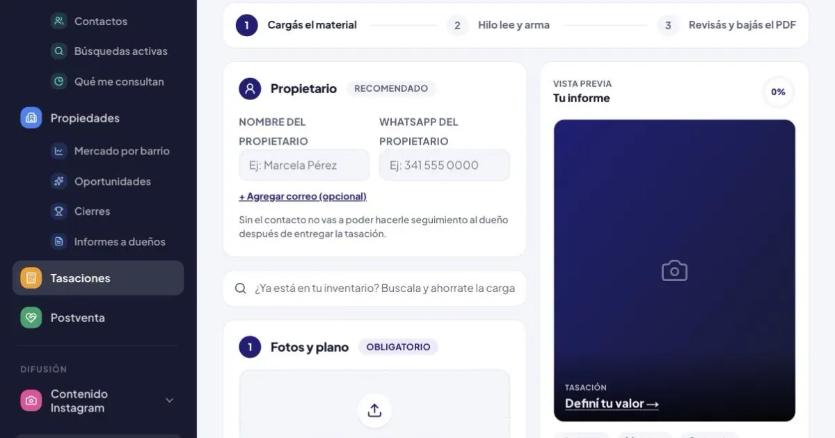 Cómo se calcula el precio de una casa en Funes o Roldán
