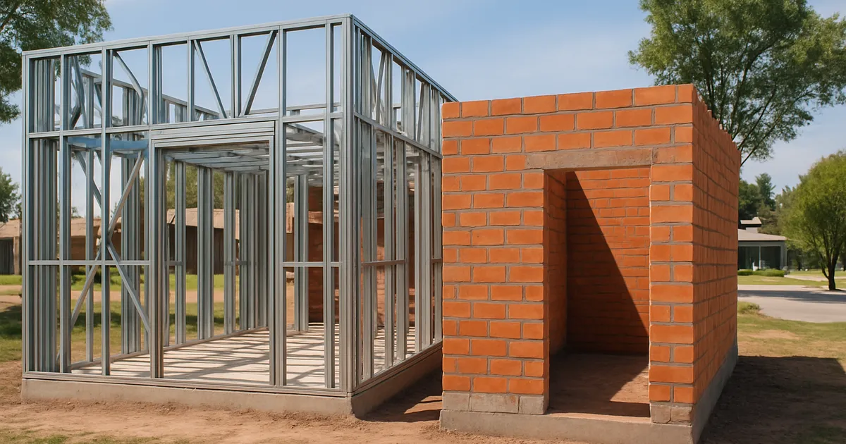Construcción en seco vs. tradicional en el Oeste: guía para decidir